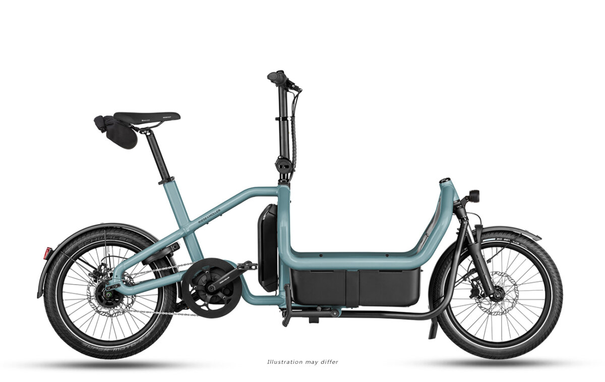 Riese & Müller Carrie2 Electric Cargo Bike 13 riese muller carrie2 city aqua 1200x757 1