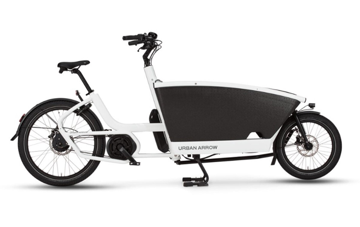 Urban Arrow Family Electric Cargo Bike 2 urban arrow family smart system white 1200x757 1